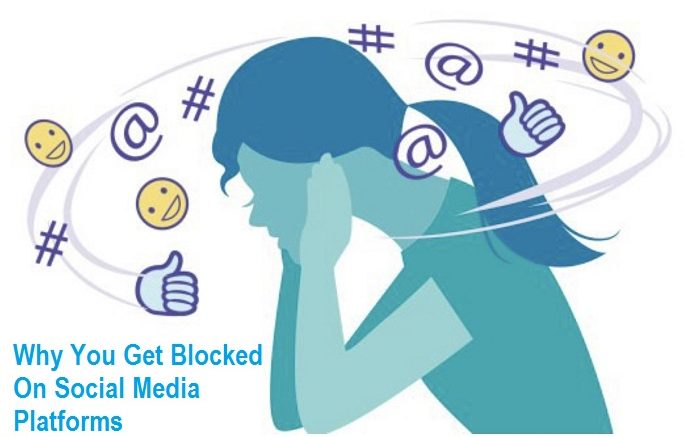 Blocked on social media